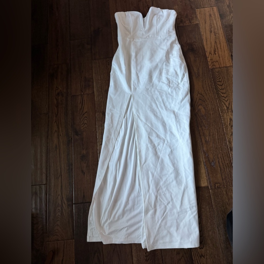 SUNDOWN Strapless Maxi Dress Size Medium